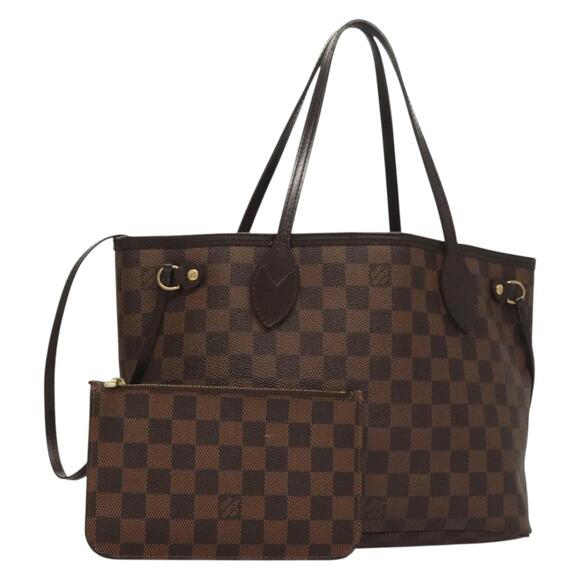 LOUIS VUITTON Damier Ebene Neverfull PM Tote Bag N51109 - Picture 1 of 16